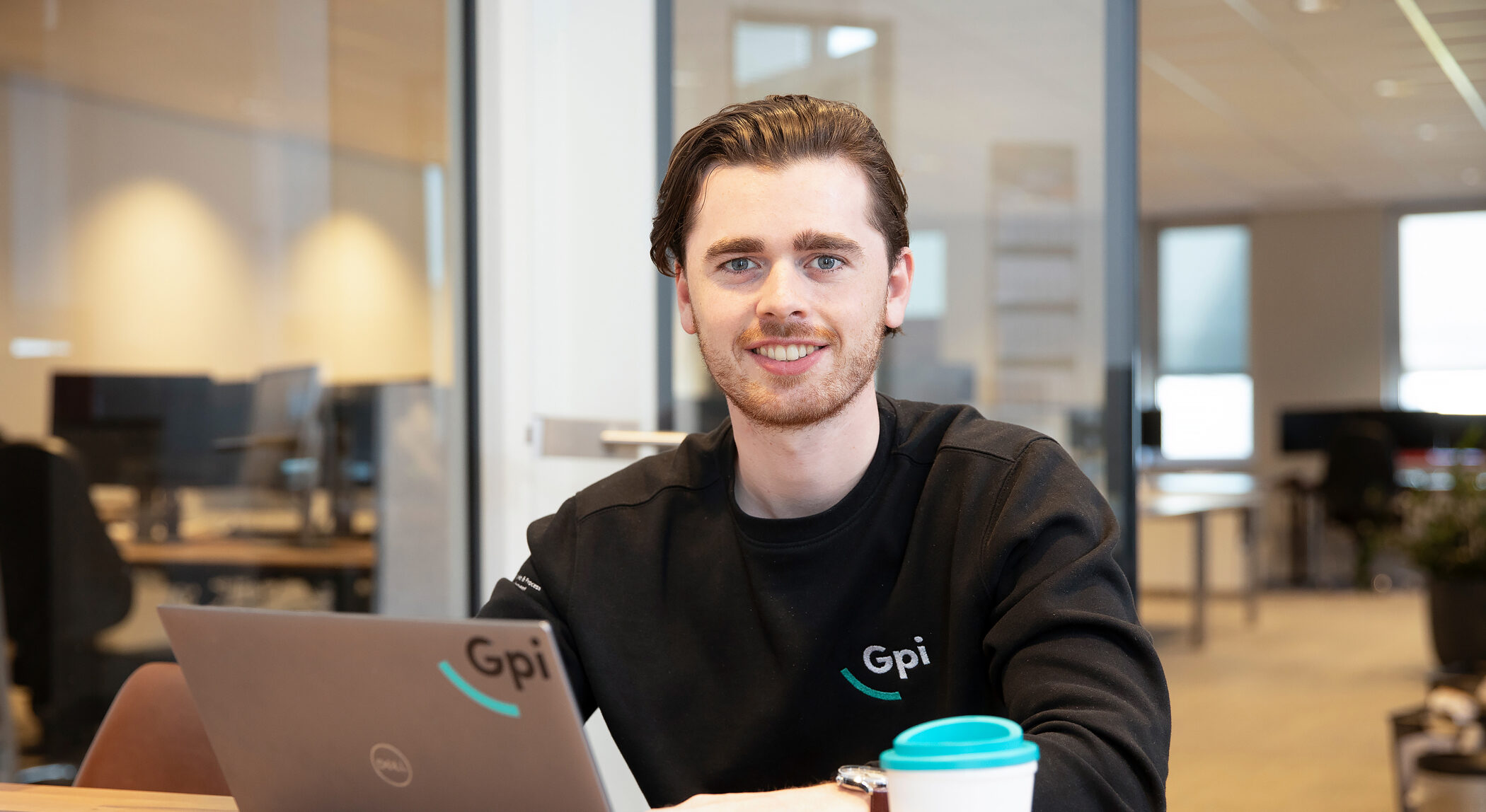 Projectmanager Gpi op kantoor